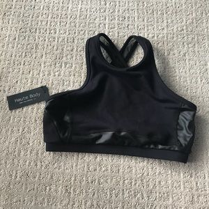 Haute Body Black Sports Bra
